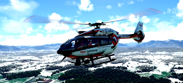 HPG H145 DRF 50 years anniversary EMS - for Microsoft Flight Simulator