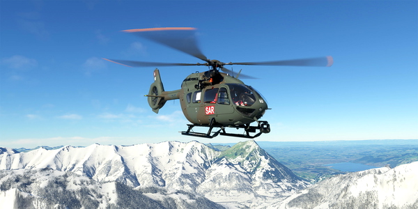 HPG H145 SwissAirForce T-360 (SAR) - EMS/FIRE/MIL-C - for Microsoft Flight Simulator