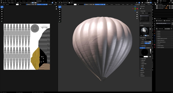 HPG Hot Air Balloon - Livery Paintkit - for Microsoft Flight Simulator