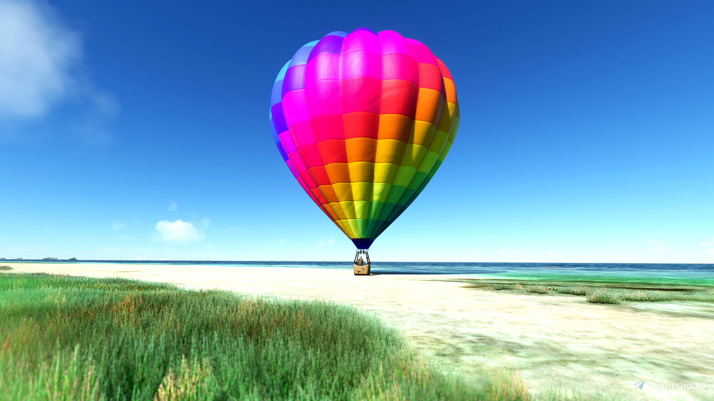 Pylon Racing, Hot-Air Balloons Included in New Microsoft Flight