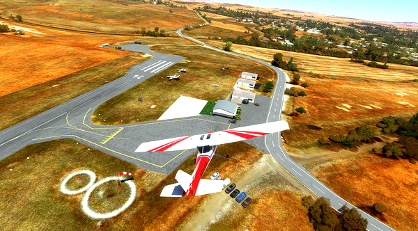 Hubert Wilkens Airstrip Jamestown South Australia YJST - for Microsoft Flight Simulator