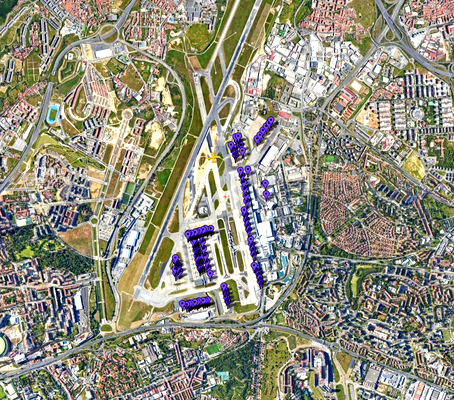 Humberto Delgado Airport (LPPT) Pilot2ATC Gates and Taxiways - for Microsoft Flight Simulator