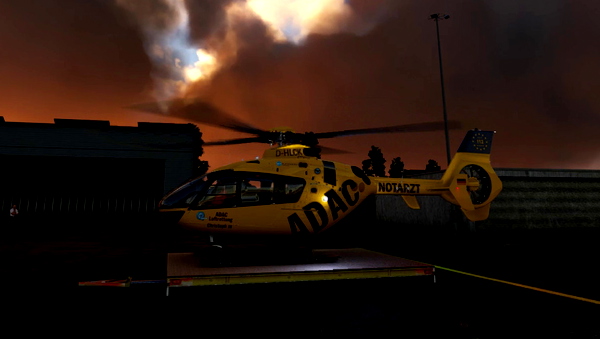 HPG Airbus H135 strobe light fix - for Microsoft Flight Simulator