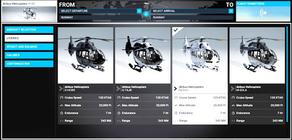Hype performance group H145 vanilla thumbnail XML - for Microsoft Flight Simulator