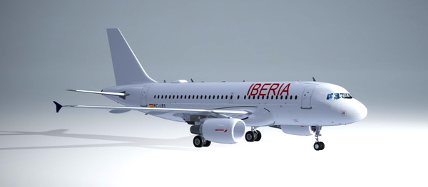 Iberia Airbus a319-100CFM (EC-LEI - for Microsoft Flight Simulator