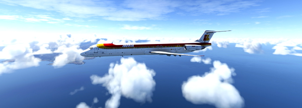 IBERIA EC-FHG "LA ALMUDAINA" - for Microsoft Flight Simulator