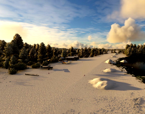 Iditarod Airstrip (PXID) - for Microsoft Flight Simulator