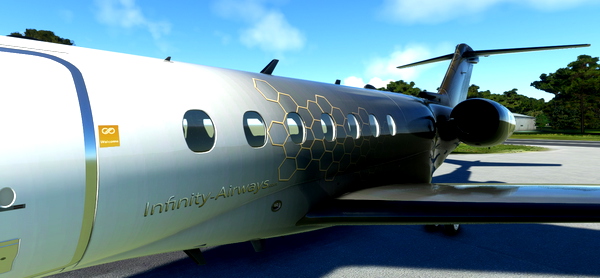 Infinity Airways - Cessna Citation Longitude - for Microsoft Flight Simulator