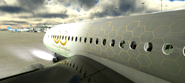 Infinity Airways Sukhoi SuperJet 100 - for Microsoft Flight Simulator