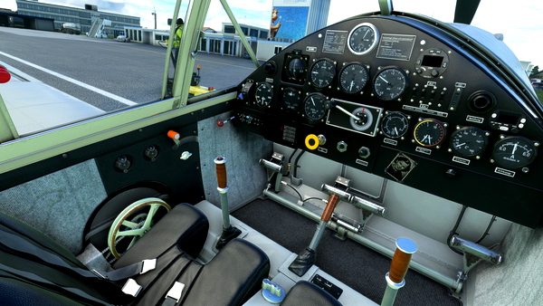 Ini Builds Messerschmitt Bf 108 Taifun - Grey Used Interior - for Microsoft Flight Simulator