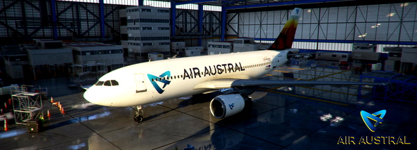 INI Simulations A310 Air Austral F-ALOV - for Microsoft Flight Simulator