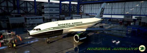 INI Simulations A310 Nigeria Airways 5N-AUF - for Microsoft Flight Simulator