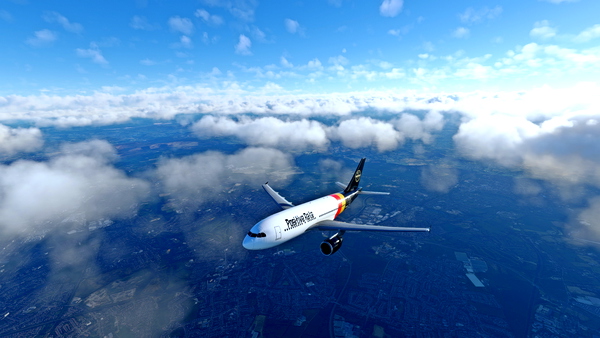 Inibuilds A310 4k - Positive Rate ''Special red' - for Microsoft Flight Simulator
