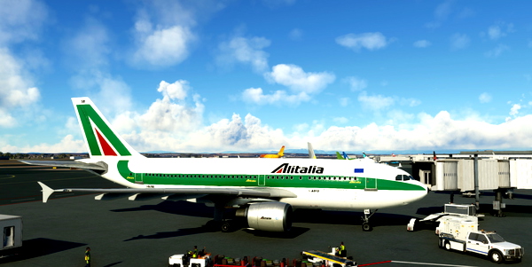 IniBuilds A310 Alitalia I-BUSB (Fictional) - for Microsoft Flight Simulator