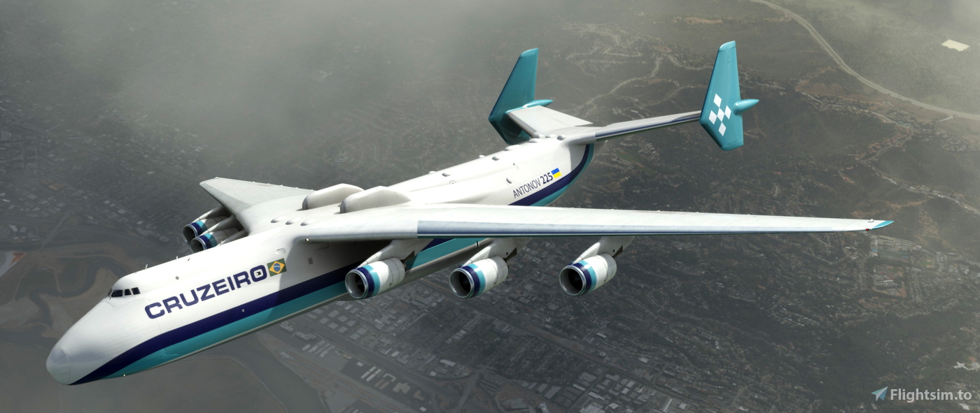 Antonov An-225 chega oficialmente ao Microsoft Flight Simulator