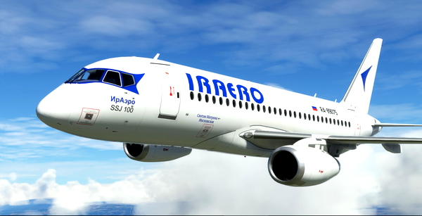 IrAero (White and Mask) | RA89008 and RA89075 | Headwind SU95 0.3.0 - for Microsoft Flight Simulator