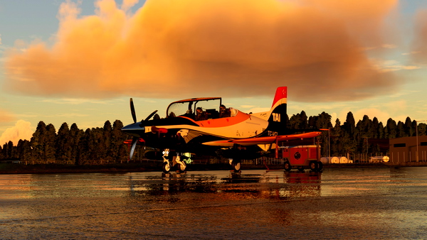 IRIS PC-21 "Hürkuş-Black" Livery (Custom-8K) - for Microsoft Flight Simulator