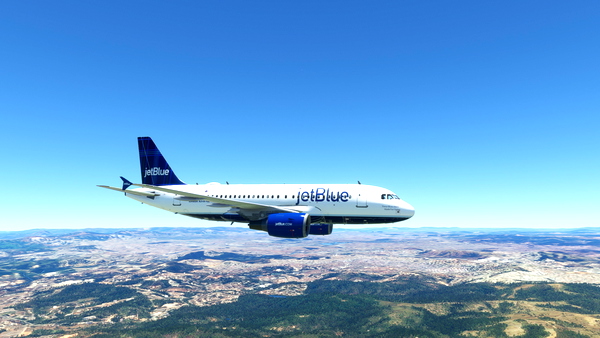 JETBLUE TARTAN A319CEO 8K - for Microsoft Flight Simulator