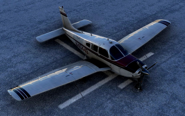 JF PA-28 Turbo Arrow III N40449 Sound Aviation - for Microsoft Flight Simulator