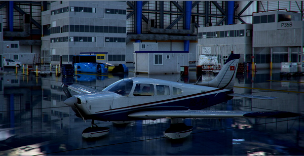 JF PA28 Warrior HB-PBV Motorfluggruppe Fricktal - for Microsoft Flight Simulator