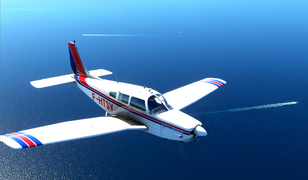 JF Piper PA-28R Arrow III F-HTSY - for Microsoft Flight Simulator