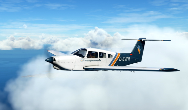 JF Piper Turbo Arrow IV D-EVFR VFR-Flightsimmer - for Microsoft Flight Simulator