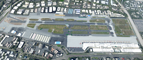 John Wayne International Airport, Santa Ana CA USA - KSNA V2.0.1 - for Microsoft Flight Simulator