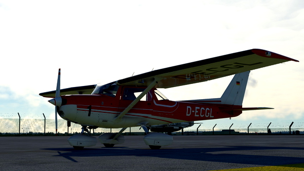 JPL Cessna 152 D-ECGL Fairing - for Microsoft Flight Simulator