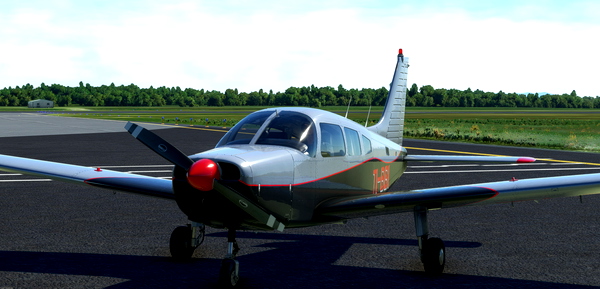 Just Flight PA-28 Warrior II TI-BBI - for Microsoft Flight Simulator