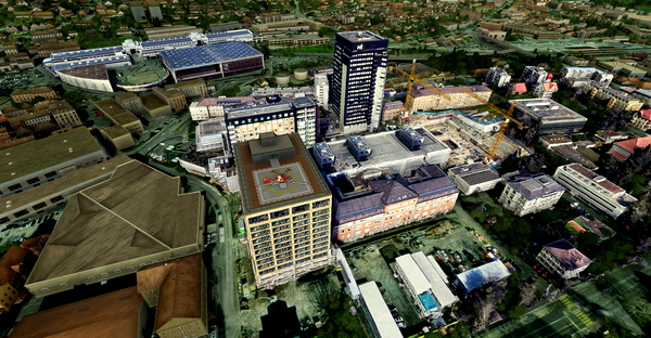Kantonsspital St. Gallen - for Microsoft Flight Simulator