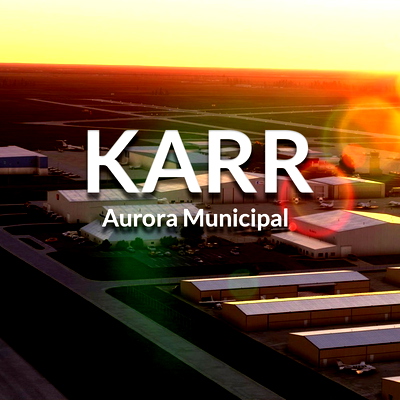 KARR - Aurora Municipal Airport - for Microsoft Flight Simulator