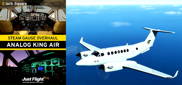 King Air 350ER ITAF MM62317 Analog (Fictional on request) - for Microsoft Flight Simulator
