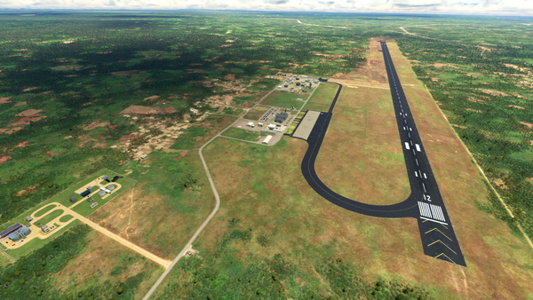 Kisangani Bangoka (FZIC) Basic Airport Enhancement - for Microsoft Flight Simulator