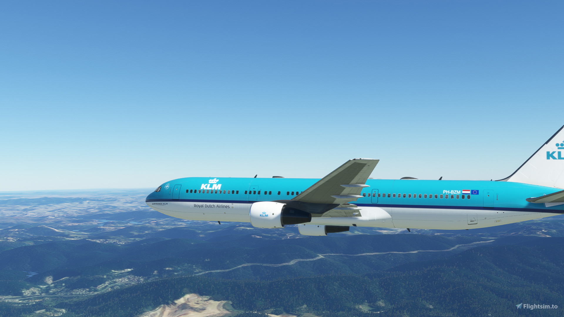 KLM B767-300 8K For Microsoft Flight Simulator | MSFS