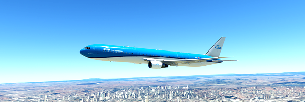 KLM PH-BGB 100 767-400 - for Microsoft Flight Simulator