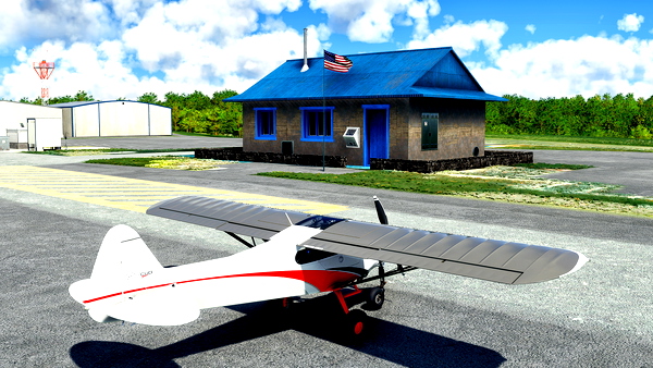 KMTV Restaurant, Blue Ridge Airport, Horsepasture, VA - for Microsoft Flight Simulator