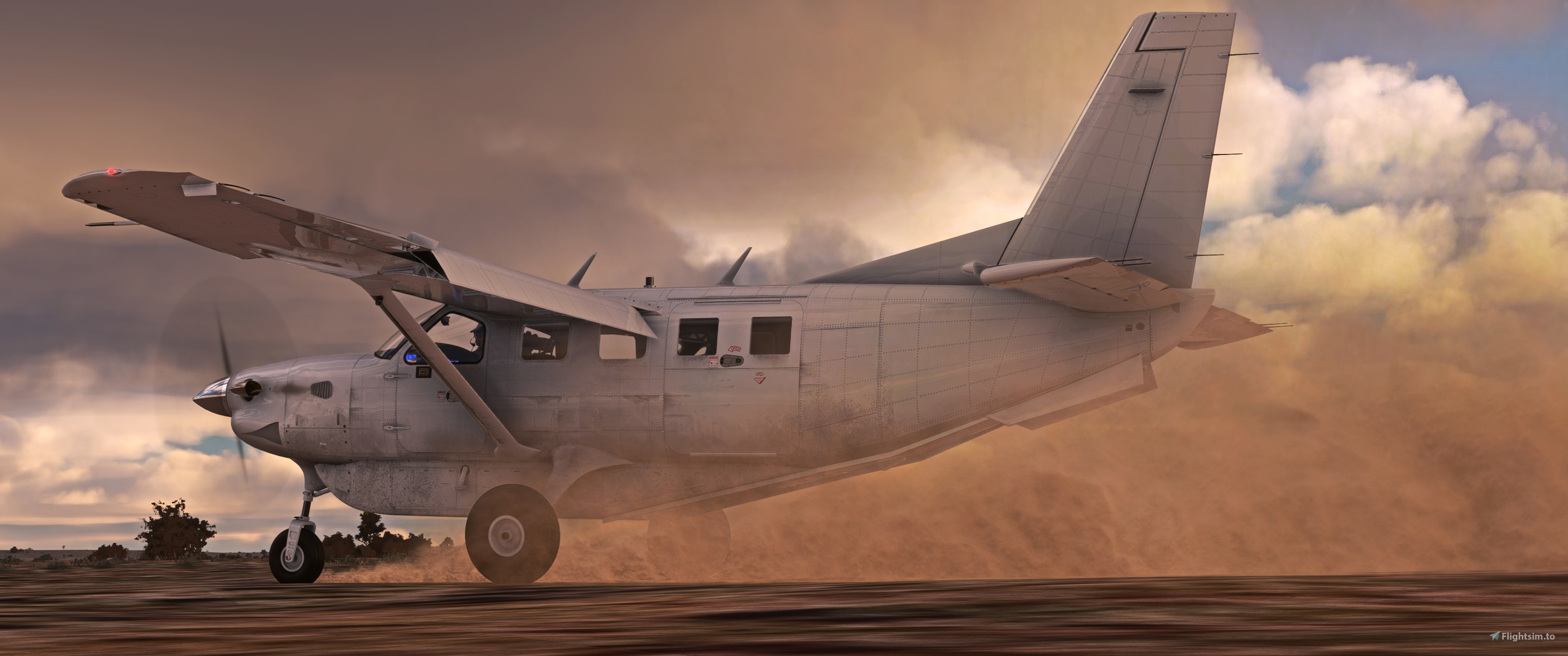 Kodiak 100 Series II dirty livery for Microsoft Flight Simulator