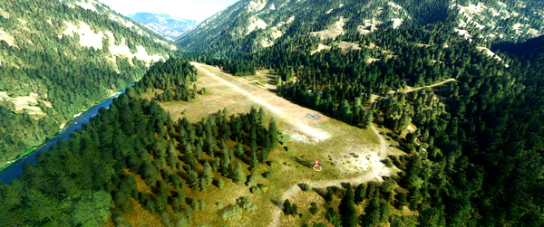 Krassel USFS Airport, Idaho - for Microsoft Flight Simulator