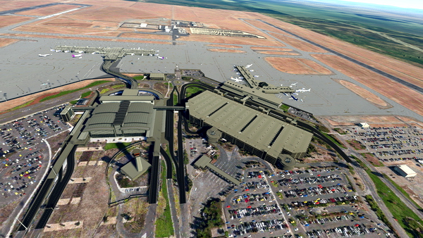 KSMF - SACRAMENTO INTERNATIONAL (BETA) - for Microsoft Flight Simulator