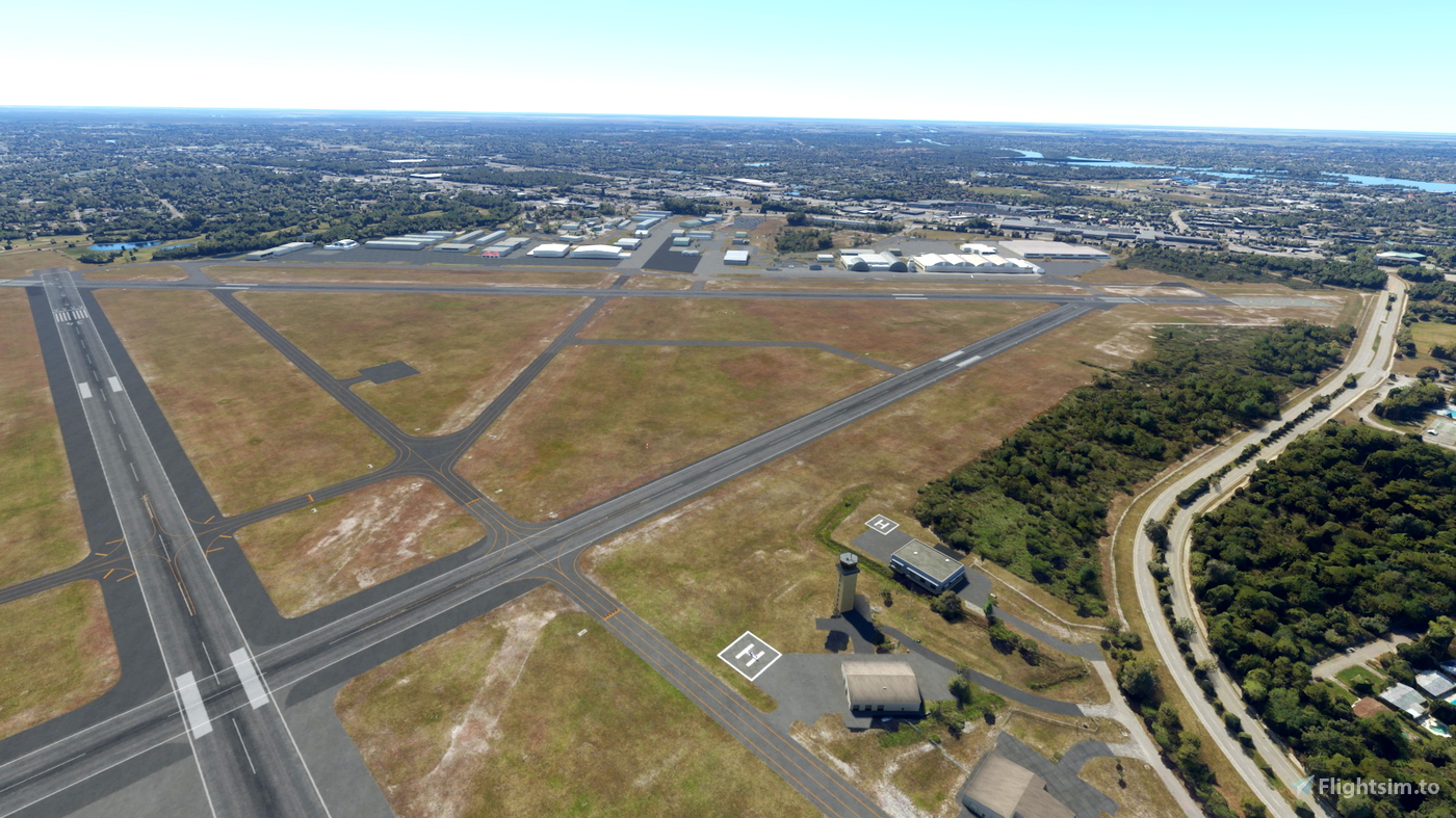 KSUA Witham Field Enhancements + Water Fixes for Microsoft Flight