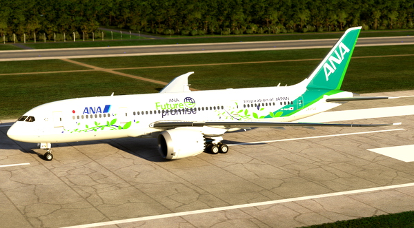 Kuro B787-8 All Nippon Airways ANA Future Promise - for Microsoft Flight Simulator