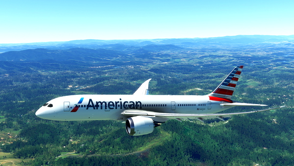 KURO B787-8 AMERICAN 8K - for Microsoft Flight Simulator