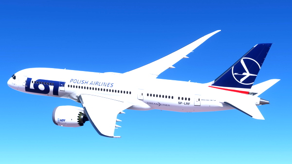 Kuro B787-8 LOT SP-LRF "Franek" - for Microsoft Flight Simulator