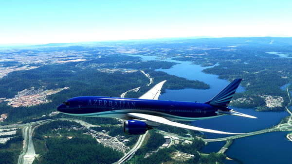 KURO BOEING 787-8 AZERBAIJAN 8K - for Microsoft Flight Simulator