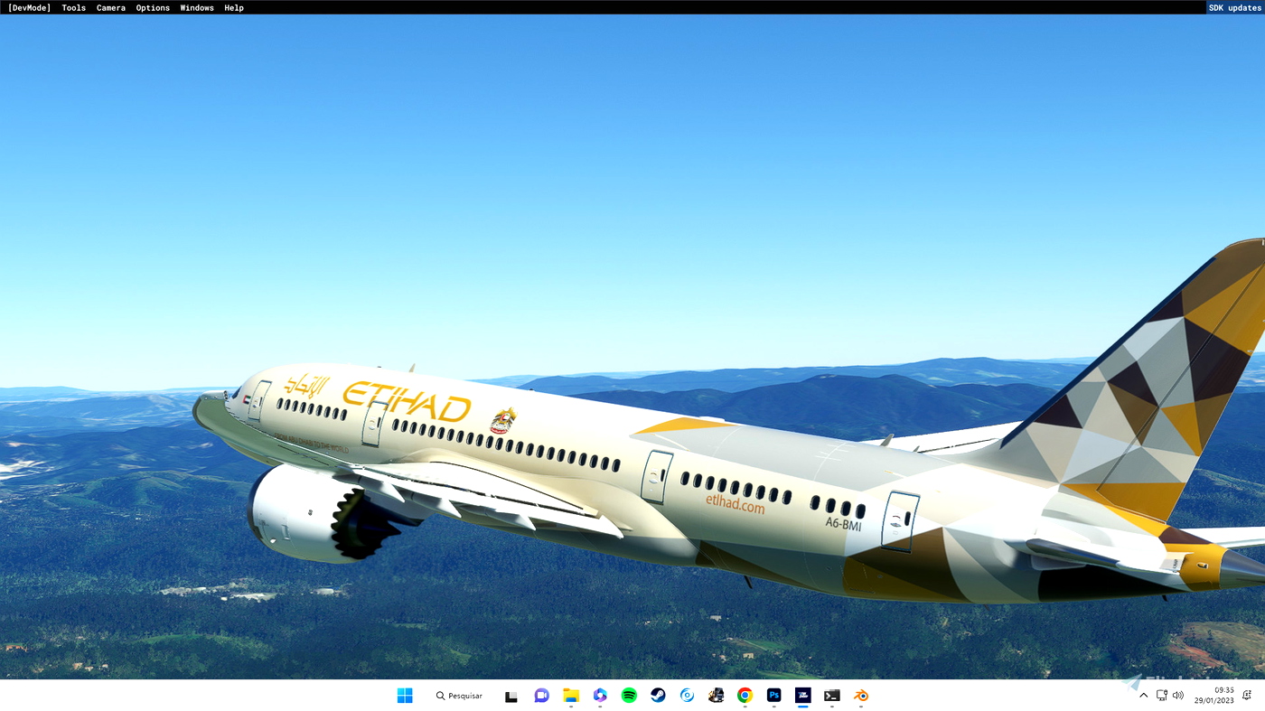 GOL NEW 787-8 KURO (FICTIONAL) for Microsoft Flight Simulator