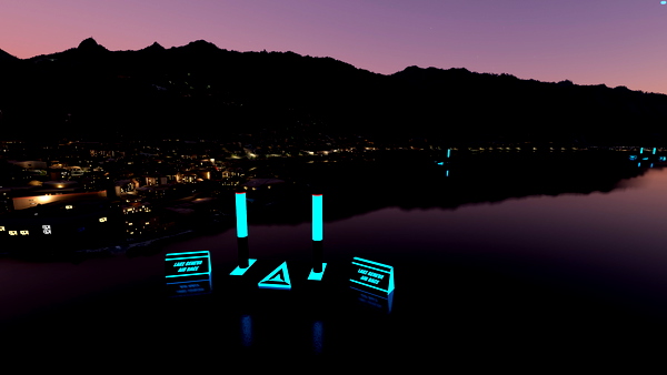 Lake Geneva Air Race + Race tracker compatible. - for Microsoft Flight Simulator