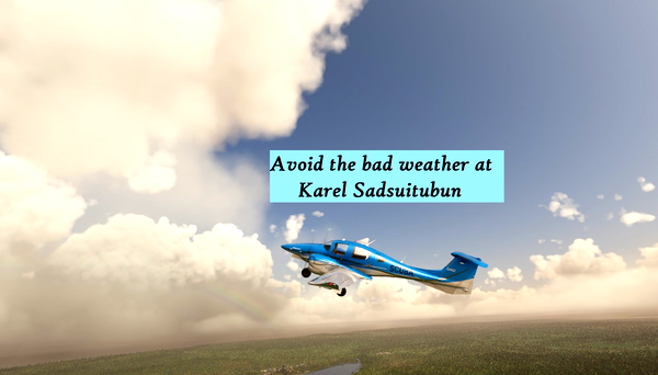 Landing at Karel Sadsuitubun Airport - WAPF - for Microsoft Flight Simulator