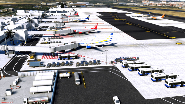 Lanzarote Airport GCRR - for Microsoft Flight Simulator