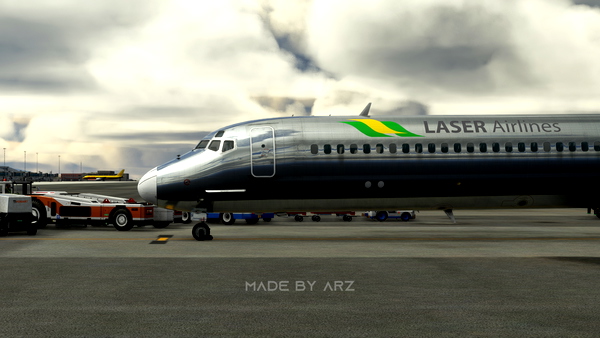 LASER Airlines YV3445 MD82 - MaddogX - for Microsoft Flight Simulator