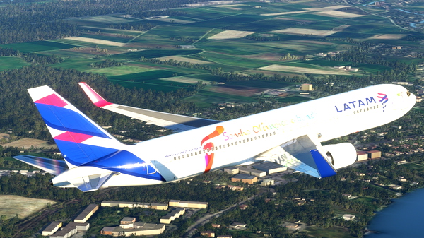 LATAM Airlines Brasil "Rio 2016" PT-MSY - for Microsoft Flight Simulator